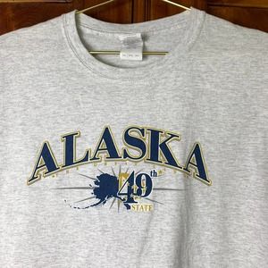Vintage Y2K Alaska 49th State T-Shirt - XXL